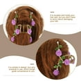 thumbnail image 4 of Pinza para el pelo grande con forma de rosa, accesorio para el pelo para mujeres y niñas., 4 of 6