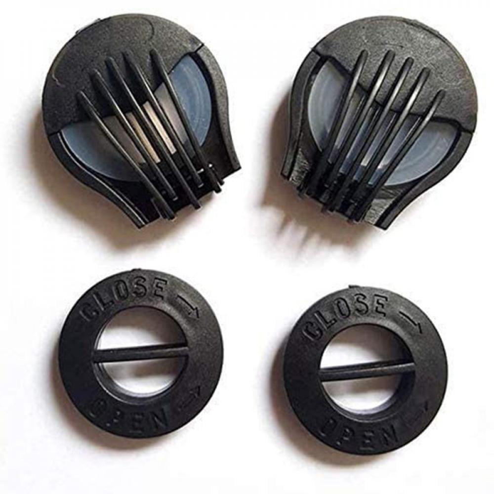 Breathing Valve Filter One-Way Exhaust Valve Face Protection Replacement Accessories Breathing Valve 20 PCs Black Outdoor Dust Accessory