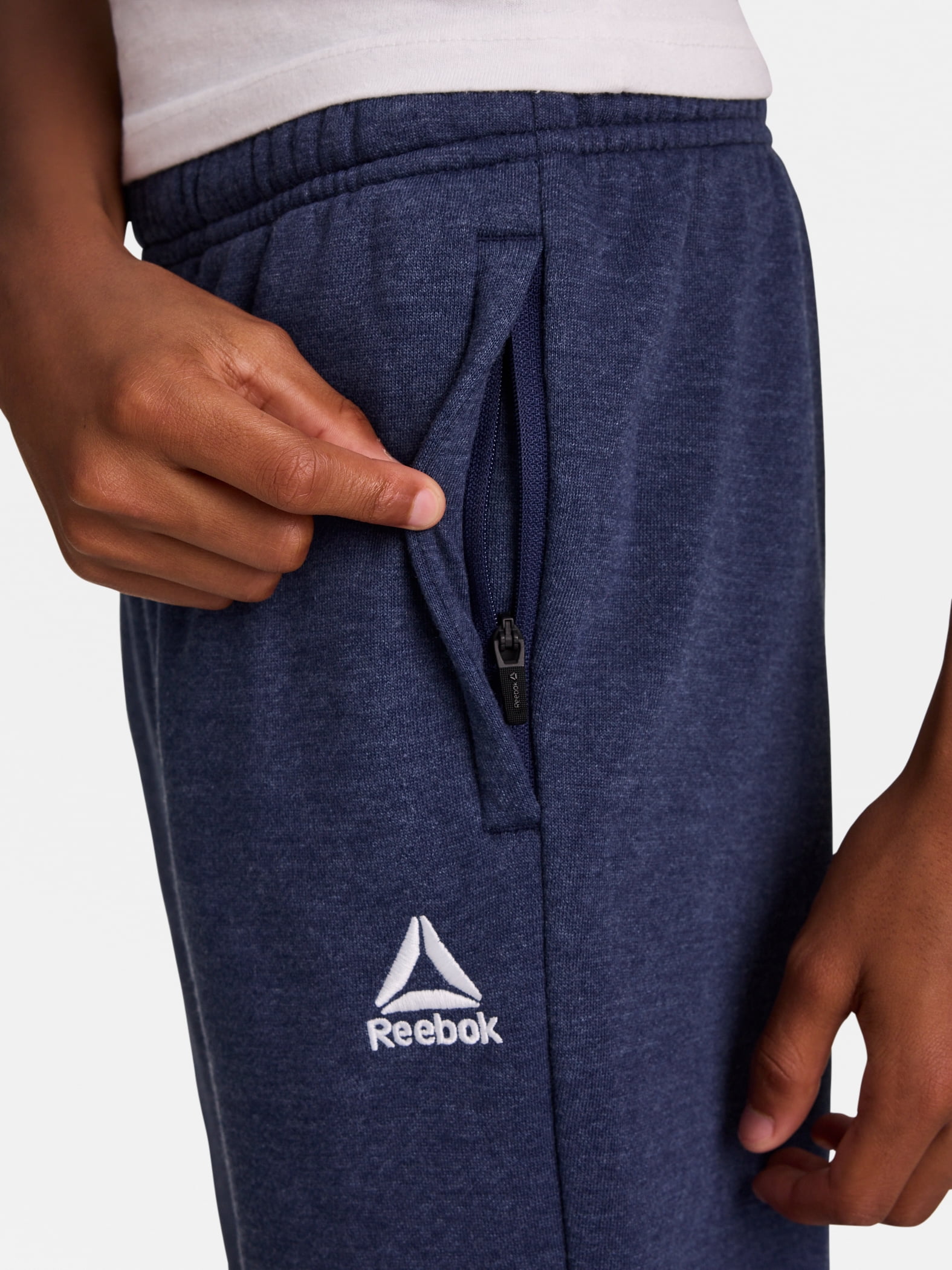 Reebok Boy's Game Day Fleece Open Leg Pant, Sizes 4-18