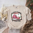 thumbnail image 2 of Christmas On The Farm Barn | Sweatshirt, 2 of 4