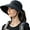 Dark Gray, variant on Waterproof Hat for Hiking UPF 50 UV Sun Protection Wide Brim Women's Flap（Light Grey）