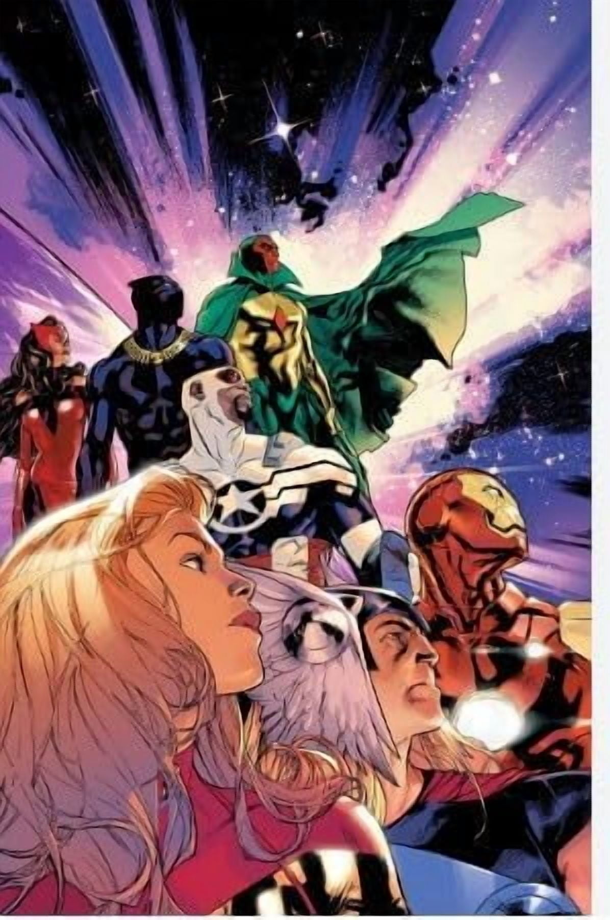 Marvel Avengers Comic Book Value Set - 10 Different Avengers ONLY Issues- Kid/Adult Friendly w No Inappropriate Fillers- Birthday Holiday Gift for Any Captain America, Thor, Iron Man or Superhero Fan