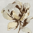 thumbnail image 2 of Jensen, Asia 26x26 Black Ornate Wood Framed with Double Matting Museum Art Print Titled - Golden Flower II, 2 of 4