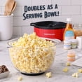 thumbnail image 4 of Nostalgia 6 qt Countertop Popcorn Machine, Stainless Steel Stirring Popcorn Popper with Vented Lid, Red, 4 of 9