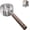 1/2 CUP, variant on Food Scoop Measuring Cup - 1/4 Cup (4 Tablespoon | 2 Oz. | 60 mL),304 stainless steels,Black walnut long handle