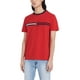 thumbnail image 1 of Camiseta Tommy Hilfiger de manga corta con estampado de rayas exclusivas para hombre, 1 of 5