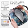 thumbnail image 3 of Fotbe Ink Style Wave Dragon Bolsa de Almuerzo con Estampado, Lonchera Aislada, Contenedor de Comida Reutilizable Tipo Cooler a Prueba de Fugas, 3 of 6