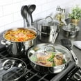 thumbnail image 5 of Oster 12 Piece Stainless Steel Aluminum Base Cookware Set, 5 of 5