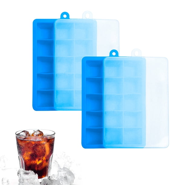 Set 2 Charolas para Hielo - Coquo - 3x5 (15 Cubos de Hielo)