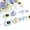 Bright Color, variant on 25Pcs Thumb Tacks, 0.8" Decorative Push Pins and Tacks for Bulletin Board, Star-Shaped Thumbtacks, Ideal Desk Accessories for Office Decor,Home (Luminous Star)