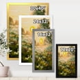 thumbnail image 4 of Designart 'The Blossoming Field With Sunrise' Farmhouse Framed Art Print, 4 of 4