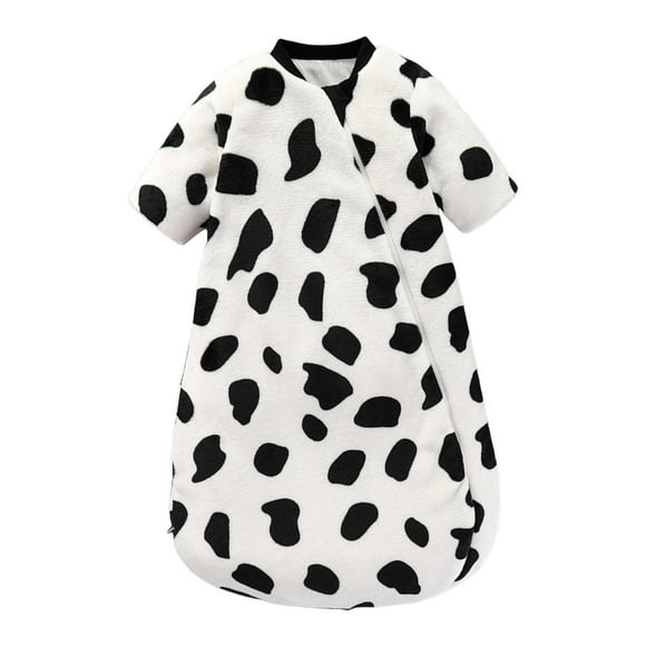 TIEVOSA Boys Girls Sleeping Bag Wearable Blanket Swaddle Wrap 3-6 Months(White)