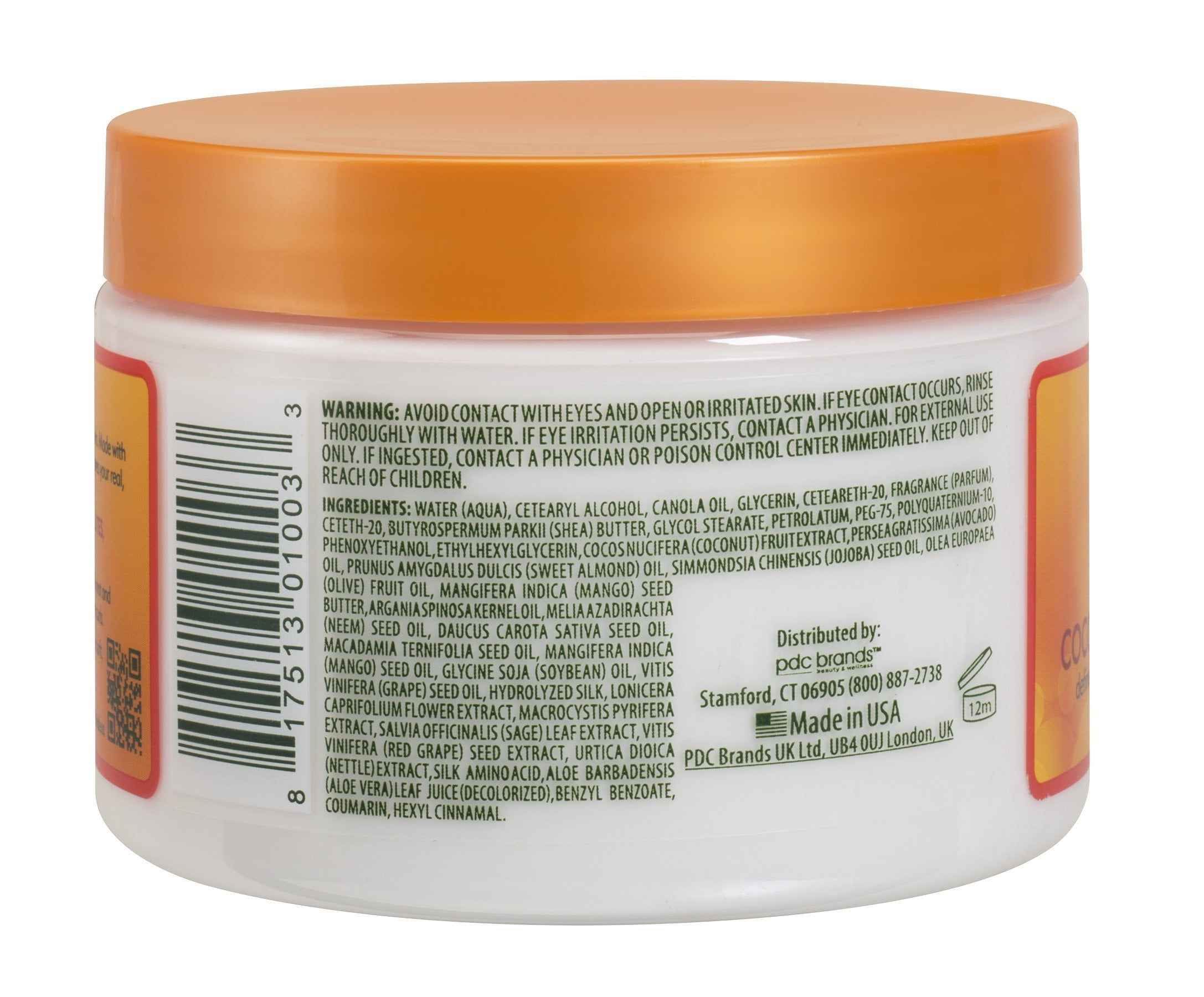 Cantu Crème Boucle, Noix Coco 340g