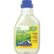 SeptoBac 2-in-1 Automatic Septic Treatment and Toilet Bowl Cleaner, 12 fl oz