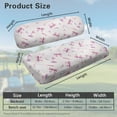 thumbnail image 3 of POLERO Golf Cart Seat Covers Universal Fit for Club Car Precedent Ordinary Seat Cushion, Pink Bow Tie Golf Print Fashion Golfcart Decorations Soft and Comfortable, Breathable & Easy to Clean, 3 of 8