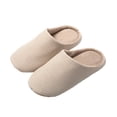 thumbnail image 5 of Taylonsss Women's Striped Round Toe Closed Heel Flat Slippers for Indoor and Outdoor Use Breathable Comfortable Lightweight Non-Slip Quiet Sole, 5 of 5