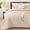 Beige (Leaf), variant on Quilts Twin Size Bedding Sets, Beige Bedspread Soft Lightweight Pre-Washed Quilt, 2 Piece Cozy Reversible Microfiber Ultrasonic Coverlet with Pillow Sham (Leaf Pattern,66"x90")