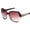 Asymptotic purple, variant on Women Oversized Frame Sunglasses Retro Style Mirrored Lenses UV Protection Fashion Glasses
