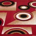thumbnail image 4 of Allstar Rugs Allstar Modern Abstract Design Rug Red 5' 2"x7' 0" Geometric 5' x 8', 4 of 7