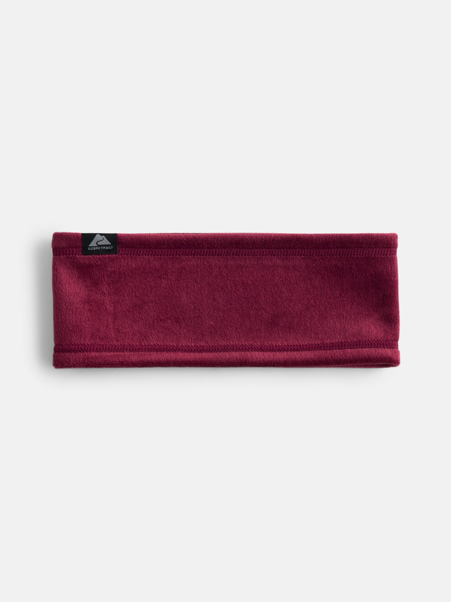 Ozark Trail Women's Reversible Corduroy Headband, Red Pomegranate