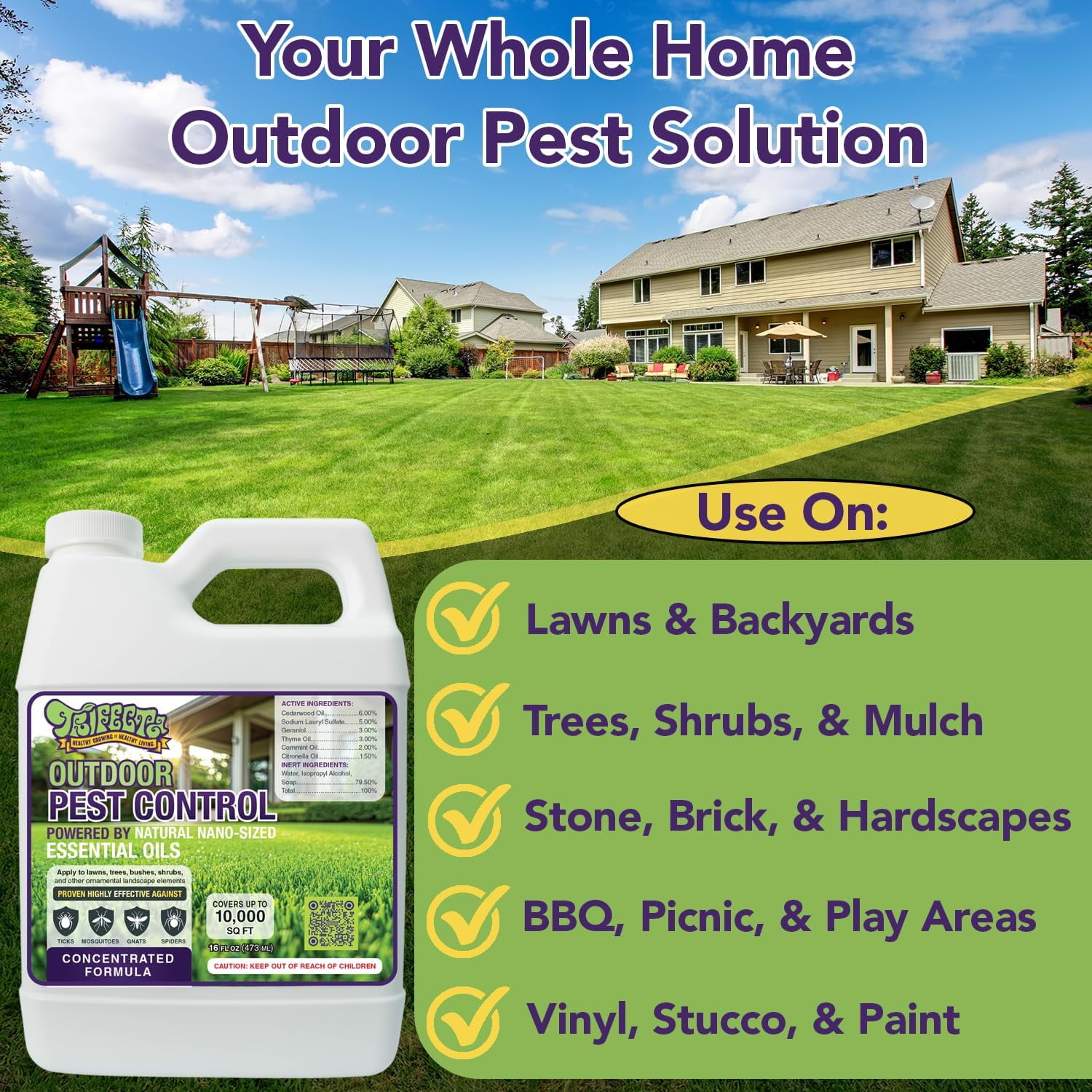 OURDOOR PEST CONTROL CONCENTRATE