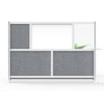 thumbnail image 3 of Stand Up Desk Store ReFocus Modular and Expandable Office Partition Wall System (70" W x 48" H Freestanding / Starter Divider Wall), 3 of 8