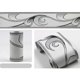 thumbnail image 2 of ELLE.Decorative Wall Sticker Wave Pattern Silver Gray 10 cm x 9 m, 2 of 5