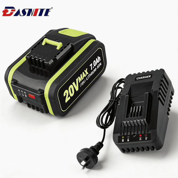 18 V Battery (20 V Max) 5.5 Ah WA3551 WA3880 Charger Kit, PowerShare Power Tools for All WORX Devices - Replace Battery Rechargeable High Performance Battery, (Non-original)
