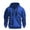 86#Blue, variant on Mens Streetwear Tactical Half Zip Hoodie Regular Fit Long Sleeve Pullover Sweatshirt Drawstring Hood Fall Winter Casual Wear Blue 2XL