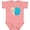 Mauve, variant on Inktastic Adorable Blue Snail Boys or Girls Baby Bodysuit