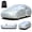 Silver-L(193"Lx59"Wx47"H), variant on Floray Waterproof All-Weather Car Cover with Zipper Door – Heavy-Duty Windproof Protection for Sedan, UV and Rain Guard