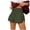 shorts 4#Dark Green, variant on WAYUTE Shorts for WomenHigh Waist Solid Color Running Workout Athletic Yoga Pants Quicking Drying Casual Soft Comfort Summer Dailywear