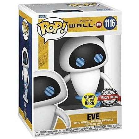 Funko POP! Disney Wall-E Eve #1116 [Flying, Glows in the Dark] Exclusive