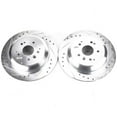 thumbnail image 2 of Power Stop Rear Pair of Drilled and Slotted Brake Rotors JBR1587XPR, 2 of 4