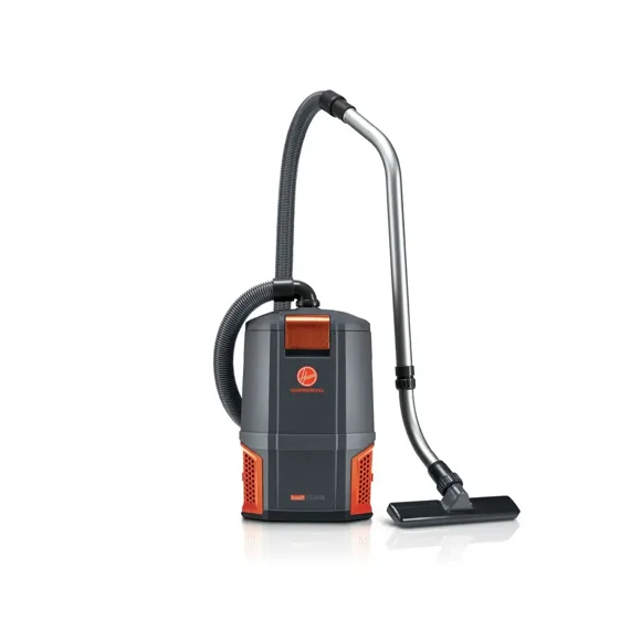 Hoover HushTone 6 Qt. Commercial Backpack Vacuum - 1200W | Quiet and Powerful Cleaning