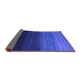 thumbnail image 2 of Ahgly Company Indoor Square Abstract Purple Contemporary Area Rugs, 4' Square, 2 of 4