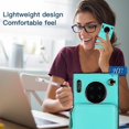 thumbnail image 4 of Funda tipo cartera para Huawei Mate 30 Pro con tarjetero y correa para el hombro para mujer, 4 of 5