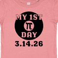 thumbnail image 4 of Inktastic My First Pi Day 3-14-26 Boys or Girls Baby T-Shirt, 4 of 5
