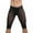 Black, variant on Miqool Men's Mesh Yoga Capri Pants See Through Stretchy Compression Tight Pants Fitness Sports Workout Leggings Quick Dry Swimsuit Swimwear Beachwear