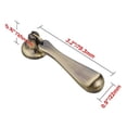 thumbnail image 2 of Utopia Alley 5pcs Danbury Cabinet Ring Pull Knob - Decorative Cabinet Drop Pull Knobs for Cabinets and Drawers - Vintage Cabinet Hardware with Hand Finished Antique Brass - Pull Knobs 3.0", 2 of 6