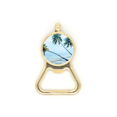 thumbnail image 1 of Ocean Beach Green Tree Image Ouvre-Bouteille de Bière Porte-Clés en Acier Inoxydable, 1 of 3