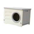 thumbnail image 2 of Casa para perros pequeños, medianos, gatos, casa para gatitos, refugio semicerrado, escondite cálido, caseta para cachorros, cama para gatos, caseta Rectangular, 2 of 8