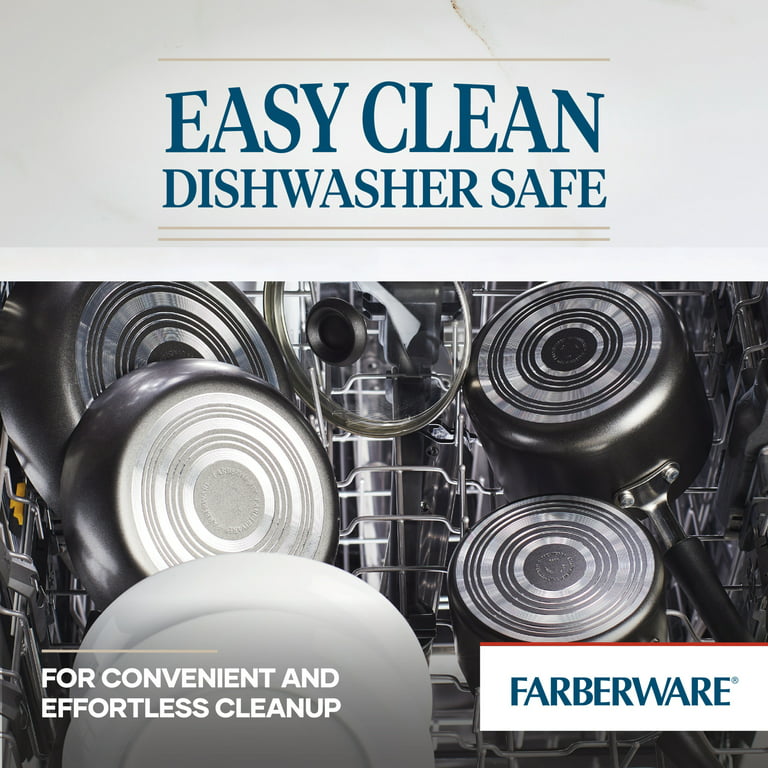 Farberware Dishwasher Safe Aluminum Nonstick Cookware Pots and