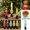 Gold, variant on QLUEWX Nutcracker Soldier Candle Holder Figurine 5.7 Inch, Multicolor Resin Taper Candle Stand, Classic Christmas Mantel Tabletop Holiday Home Decor Ornament (Gold)