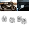 thumbnail image 3 of Bling Valve Stem , Shiny Look, Simple Installation, Reflects Colorful Lights, Protects Tires, Universal For Car Motorcycle, 3 of 8