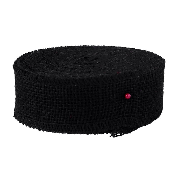 EeaseMX Cinta de arpillera para manualidades de 10 m, cinta de arpillera de color puro para envolver regalos