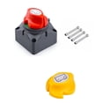 thumbnail image 1 of (On/Off) DC 12V-60V 100A-300A Car RV Boat Marine Battery Selector Isolator Disconnect Switch Rotary Cut ,Easy to Install, 1 of 7