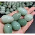 thumbnail image 3 of MATROOY 5pcs Natural Aventurine Egg Quartz Crystal Skull Mineral Crystal Egg Healing Gem, 3 of 9