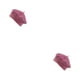 thumbnail image 1 of Jumpingount Boina Sombrero de artista Gorras Sombreros transpirables Ropa de fiesta Ropa elegante rosado 2Conjunto, 1 of 6