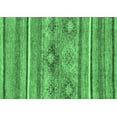 thumbnail image 1 of Ahgly Company Indoor Rectangle Abstract Emerald Green Modern Area Rugs, 3' x 5', 1 of 4